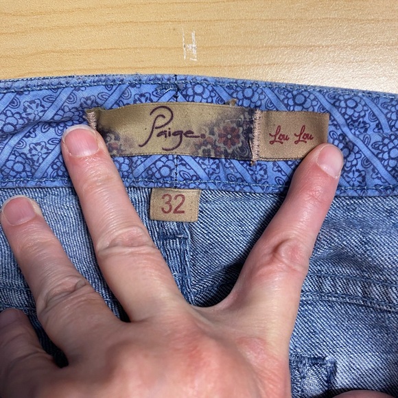 Y2K Vintage Paige Lou Lou USA Made Braided Capri - Picture 7 of 12